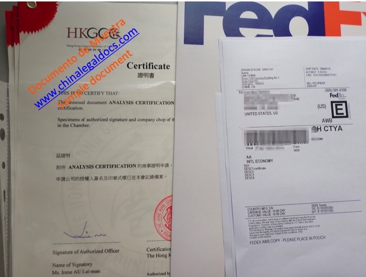 Muestra Envio Certificado